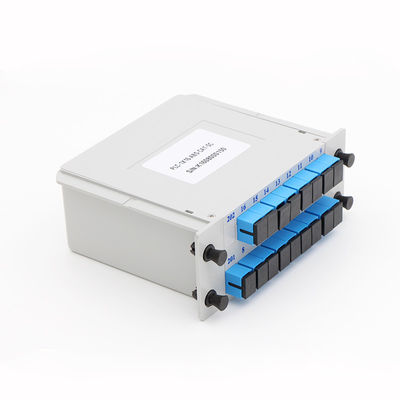 Tipo longitud de onda del casete del divisor 1x16 de la fibra óptica del PLC del SC UPC de 1650nm