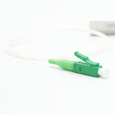 divisor de acero 1x32 de la fibra óptica del tubo de 0.9m m con el conector del LC APC