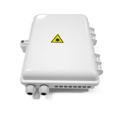 Caja de distribución de la base de FTTH 16, prenda impermeable plástica de la caja que empalma IP66 de la fibra óptica