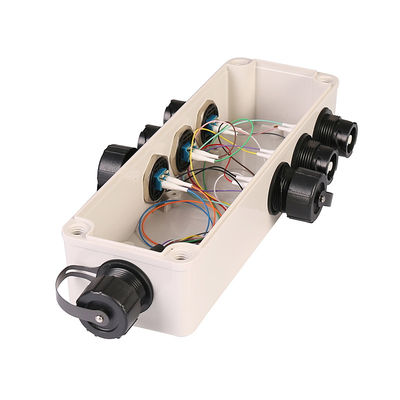 IP67 caja de la fibra óptica de la prenda impermeable FTTA al aire libre con el conector del SC ODVA MPO