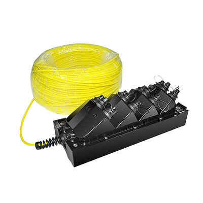 Caja terminal óptica de la fibra de la prenda impermeable multifuncional para SC óptico de ODVA H el mini