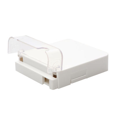 Tipo portuario del SC de la caja terminal de la fibra óptica de FTTH 1 mini para el panel del enchufe de pared