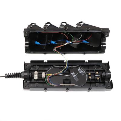 Caja terminal de la fibra óptica impermeable IP68 con 8 base de la base 24 de la base 12