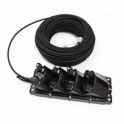 Caja común de la fibra óptica de IP68 MST, caja terminal de la distribución de FTTH con el adaptador de ODVA PTLC ODC