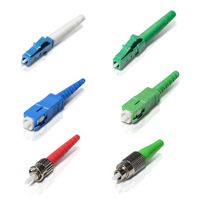 Conector del ST de la fibra óptica del SC de FC LC para el cable de 0.9m m 2.0m m 3.0m m