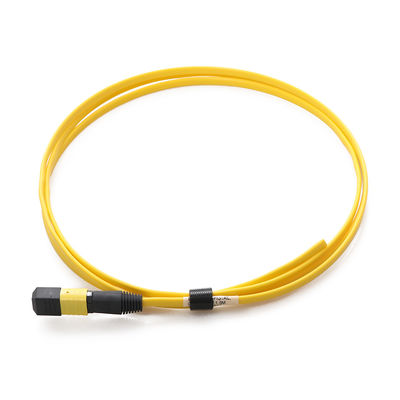 Cable unimodal MPO MTP 12F el 1.5M For FTTX FTTX de la fibra G657a1