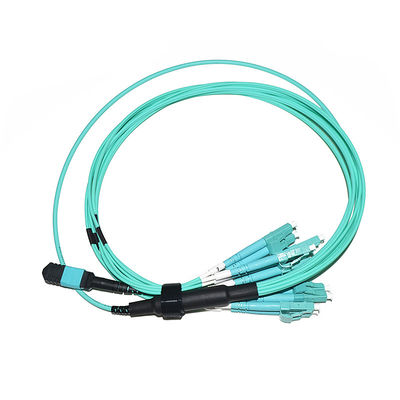 Base modificada para requisitos particulares del Fanout de cable del desbloqueo de MPO LC 8 para Data Center