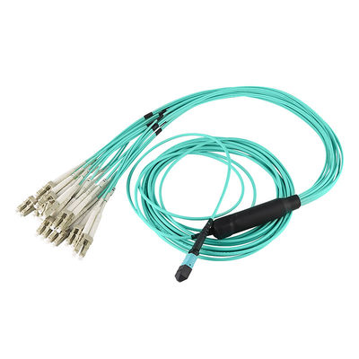 Base modificada para requisitos particulares del Fanout de cable del desbloqueo de MPO LC 8 para Data Center