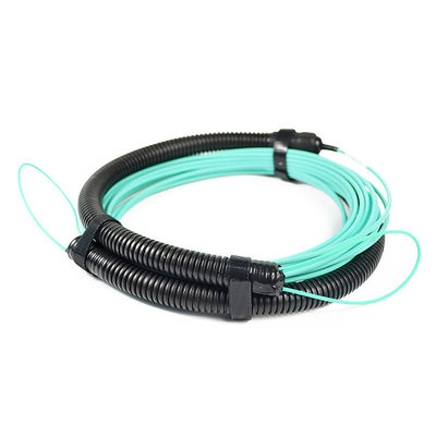 Base modificada para requisitos particulares del Fanout de cable del desbloqueo de MPO LC 8 para Data Center