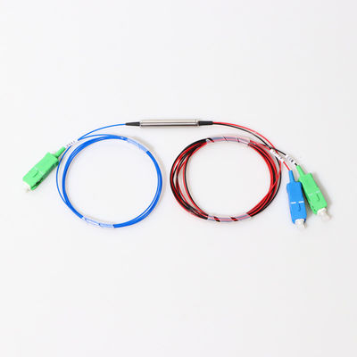 Precio barato del WDM del multiplexor FWDM del triple de SMF del equipo del tubo de acero óptico del paquete
