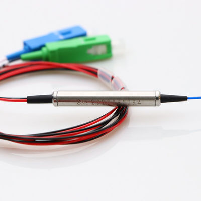 Precio barato del WDM del multiplexor FWDM del triple de SMF del equipo del tubo de acero óptico del paquete