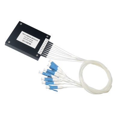 8 espaciamiento de canal óptico del módulo 0.9m m de Cwdm Mux Demux del canal 20nm