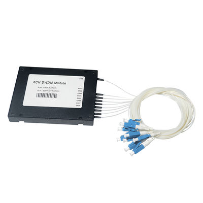 8 espaciamiento de canal óptico del módulo 0.9m m de Cwdm Mux Demux del canal 20nm