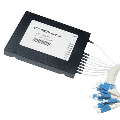 8 espaciamiento de canal óptico del módulo 0.9m m de Cwdm Mux Demux del canal 20nm