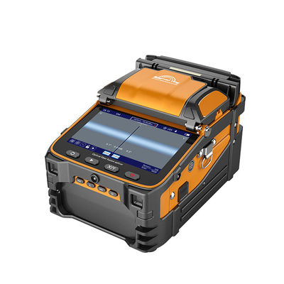 Encoladora de calefacción automática de la fusión de la fibra óptica con la pantalla de visualización de 5 pulgadas