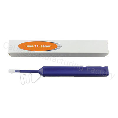 accesorios del cable de la fibra de las virolas de 1.25m m, pluma de limpieza de la fibra óptica del tecleo del LC MU una