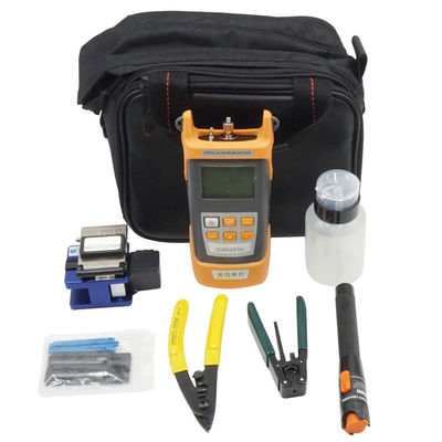 Localizador visual de la falta de Kit With Optical Power Meter de la herramienta de los accesorios del cable de la fibra de FTTX FTTH