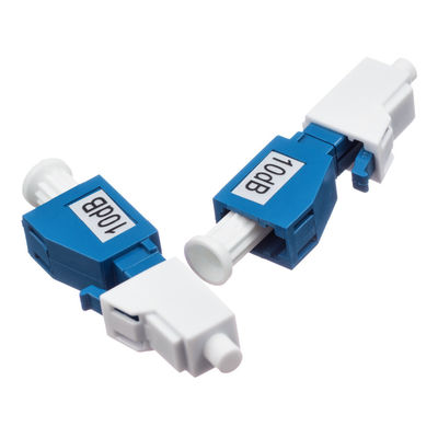 varón del ST del SC FC del LC del atenuador del cable de fribra óptica 20dB a la hembra