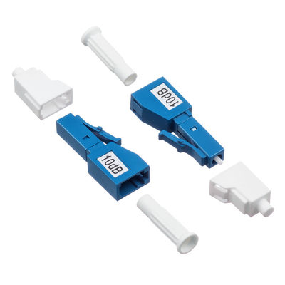 Varón de fibra óptica del atenuador azul del color 5db al tipo femenino del enchufe