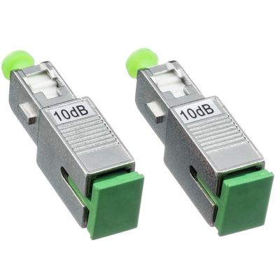Atenuador de fibra óptica 1dB 3dB 5dB 10dB del SC APC para Data Center