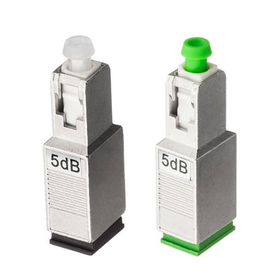 Atenuador de fibra óptica 1dB 3dB 5dB 10dB del SC APC para Data Center