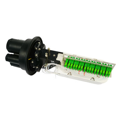Tipo a prueba de agua de la bóveda del cierre del empalme de la fibra óptica IP67 para el equipo de red