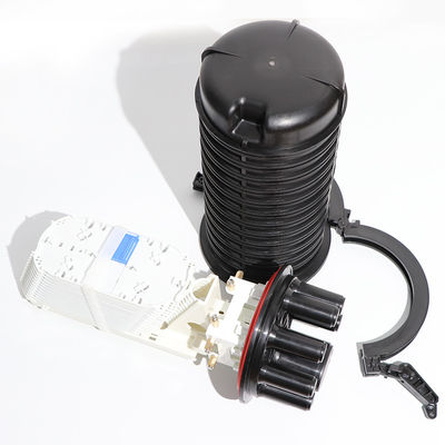 Tipo a prueba de agua de la bóveda del cierre del empalme de la fibra óptica IP67 para el equipo de red