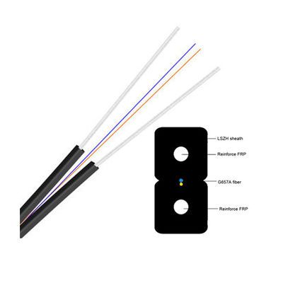 Las fibras ópticas de alta calidad de FRP telegrafían el cable de descenso 4cores de China