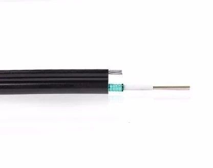Cable acorazado modificado para requisitos particulares del alambre de acero, base de fibra óptica del cable 4 con la envoltura del PE