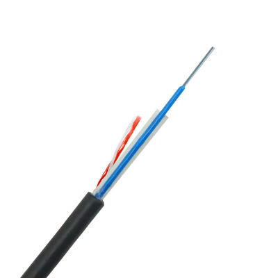 Tipo ODM de los corazones G.652D del cable al aire libre 24 de la fibra óptica de la fuerza de FRP del OEM