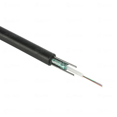 Solo modo G652D GYXTW del cable de fribra óptica 2 de la base 4 de la base al aire libre de la base 6