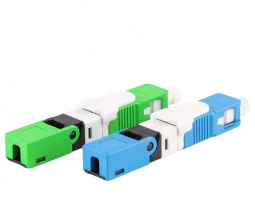 Conector modificado para requisitos particulares de la fibra óptica, conector rápido RoHS del SC obediente