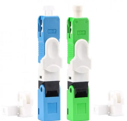 Conector modificado para requisitos particulares de la fibra óptica, conector rápido RoHS del SC obediente