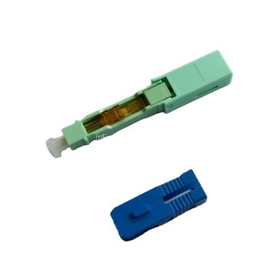 Conector rápido pre instalado Signlemode con varios modos de funcionamiento de la fibra óptica del SC de FTTX 50/125 9/125