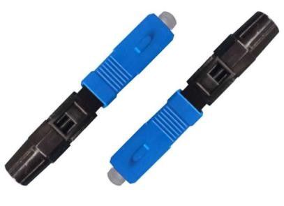 Conector unimodal de la fibra óptica del SC UPC rápidamente para los paneles de remiendo