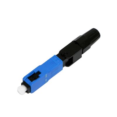 50/125 modo multi rápido óptico del SC UPC del conector de la fibra del simplex