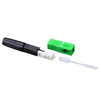 Conector rápido modificado para requisitos particulares de la fibra óptica del SC APC para el equipo de red