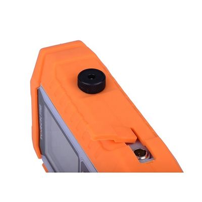 Metro de poder anaranjado de la fibra óptica del color FTTH todo en uno con 3,5&quot; pantalla