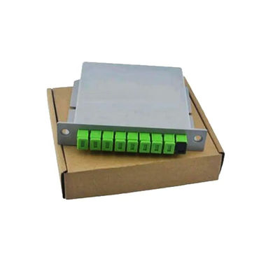 Tipo 1x8 del casete del divisor de la fibra óptica del PLC de 8 maneras con el conector del SC APC