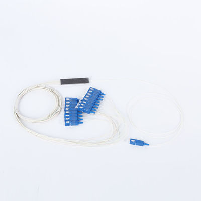 SC micro APC de Mini Module Fiber Optic Splitter FTTH 1x6 con la longitud de onda 1260nm