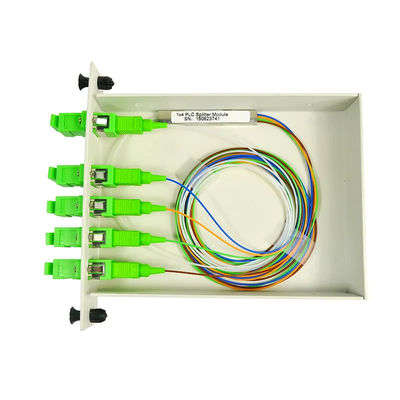 divisor modificado para requisitos particulares de la fibra óptica, divisor del PLC del casete 1X32 con el conector del SC UPC