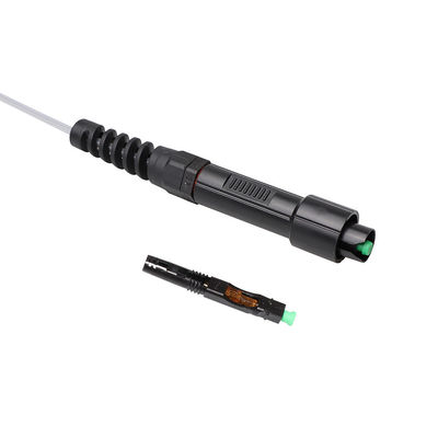 La solución de la prenda impermeable FTTH del SC APC reforzó con el conector de Optitap H