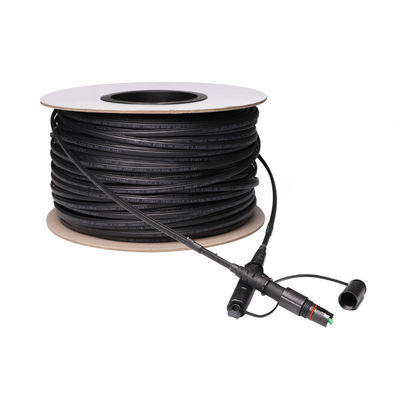 La solución impermeable de FTTH, cordón de remiendo de FTTA con el SC endureció el conector de OptiTap