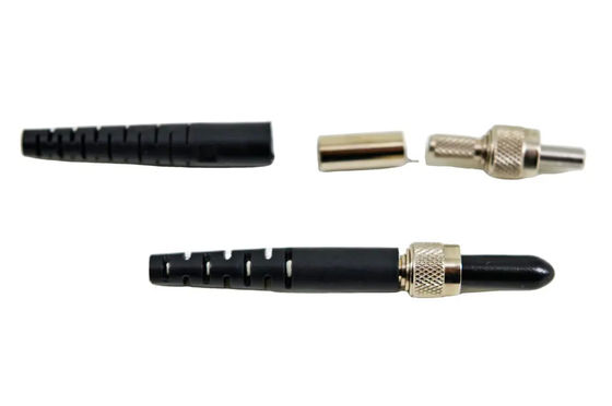 Conector de la fibra óptica de SMA 905 con la virola de cerámica de la fibra del metal