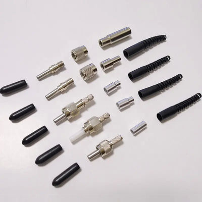 Conector de la fibra óptica de SMA 905 con la virola de cerámica de la fibra del metal