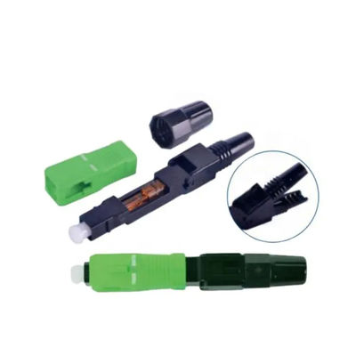 Conector rápido modificado para requisitos particulares de la fibra óptica del SC APC para el equipo de red