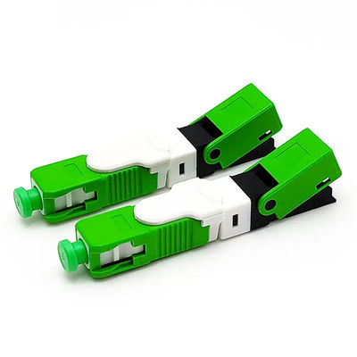 Conector de la fibra óptica del SC APC UPC aprisa con RoHS ISO9001 obediente