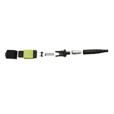 Conector de la fibra óptica de MPO MTP con el tipo femenino de la base SM milímetro de la base 24 del varón 12