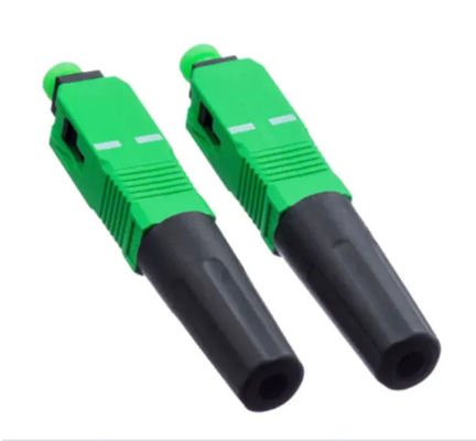 El conector rápido del SC APC de la red de FTTH para el cable de descenso instala al OEM