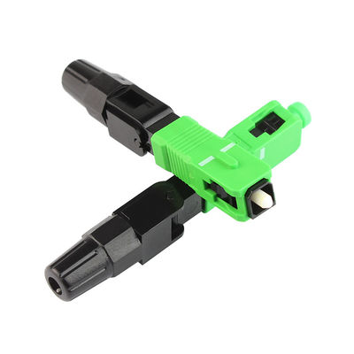 El conector rápido del SC APC de la red de FTTH para el cable de descenso instala al OEM